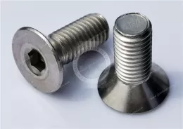 18-8 Stainless Steel Hex Drive Flat Head Screws