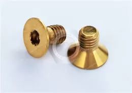 Brass Hex Drive Flat Head Screws