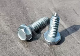 Steel Flanged Hex Head Screws for Wood&Steel Flanged Hex Head Screws for Wood