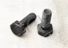 Hexagon bolts with wire hole on head&Steel Wire-Lockable Hex Head Screws