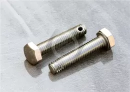 Stainless Steel Hex Head Screws Cross hole on the screw