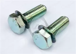 High-Strength Grade 8.8 Steel Hex Head Screws with Conical Flat Washer