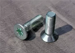 Carbon steel Hexagon lobular socket raised semi-countersunk head screw