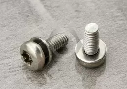 Metric Carbon Steel Pan Head Torx Screws with flat washer&Metric Steel Pan Head Screws with Split Lock Washer