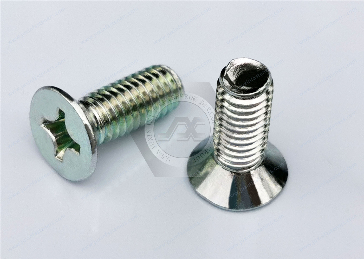 Steel Phillips Flat Head Screws