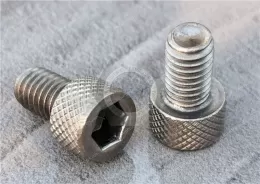 High-Temperature Alloy Steel Socket Knurled texture Head Screws