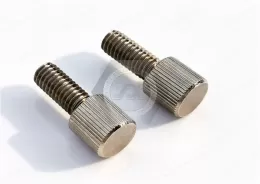 Stainless Steel High-Profile Knurled-Head Thumb Screws