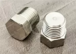 Miniature Medium-Pressure Stainless Steel Threaded Pipe Fittings