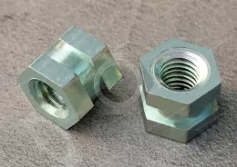 JX-21QJG221-M6-D10-H9.2-ST, Open Insert Nuts For Plastics Mouldings - Hex Without Shoulder - Type A JX-DIN16903A