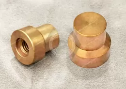 JX-21JG244-D11.5-M6-H16-B, Brass CNC machining nut parts