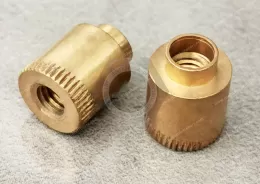 JX-21JG246-M5-9.63-B, JX-21JG244-D11.5-M6-H16-B, Brass CNC machining Self-clinching nut parts