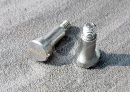 Stainless steel Slotted Thread-Locking Precision Shoulder Screws, JX-21JG386-M4-14-SS