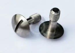 Metric Stainless Steel Pan Head Slotted Screws, JX-21JG414-M5-14-SS