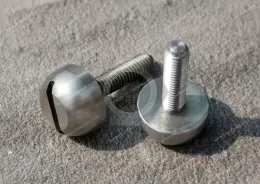 18-8 Stainless Steel Narrow Cheese Head Slotted Screws, JX-21JG425-M3-12-SS&CNC stainless steel machined parts, catering equipment, baking ovens, microwave ovens, range hoods manufacturing application solutions, surface treatment passivation