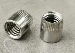 JX-21JG499-M8-SS, Stainless steel knurled nuts are used in industrial manufacturing production