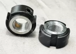 JX-21JG502-M10, SCM440(42CrMo4) F-type tooth belly lock nut