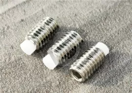 Stainless Steel Nylon-Tip Set Screws&Spring plungerStainless steel locating postResin front endSpring topTelescoping pinLight duty travelIndexing locating pin