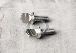 Stainless Steel Flanged Spade-Head Thumb Screws&Stainless Steel Flanged Spade-Head Thumb Screws, JX-THUMB-M6-10-SS, Material:Stainless steel SUS304, SUS316