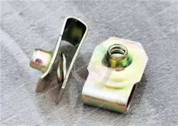 No-Slip Clip-On Barrel Nuts M6&Spring Nuts - Type B - Prevailing Torque Type