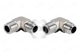 Q807 Clamping end type right angle joint body&37° Flared Fittings for Stainless Steel Tubing