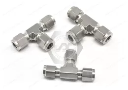 Q810 Sleeve type taper thread three way joint body&24° Cone Connectors - Male Branch Tee - Body