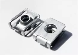 Sprin Steel Metric No-Slip Clip-On Barrel Nuts