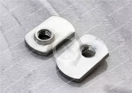 Stainless Steel Offset-Barrel Narrow-Base Weld Nuts