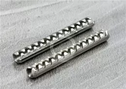 Tooth Slotted Spring Pins - Light Type&Stainless steel parallel toothed spring lock split pins