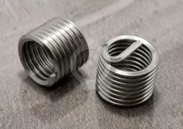 Stainless Steel Helical Inserts&Stainless Steel Helical Inserts, Stainless Steel Helical Inserts for Particle-Free Environments, Lubricated Stainless Steel Helical Inserts.Lubricated Stainless Steel Helical Inserts for Dissimilar Metals.