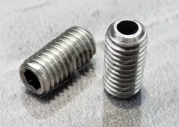 Stainless steel Through hole full thread bolt&Stainless Steel Hollow-Lock Set Screws