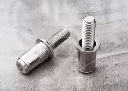 Flat Head Body Knurled Blind Rivet Studs